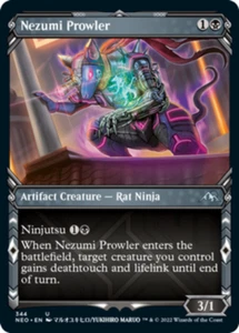 Nezumi Prowler - Foil - Showcase x1 - Kamigawa: Neon Dynasty - NM-Mint, English - Picture 1 of 1