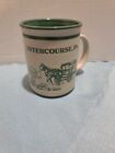 Intercourse Pennsylvania Coffee Mug, Ceramic, Cream/Green