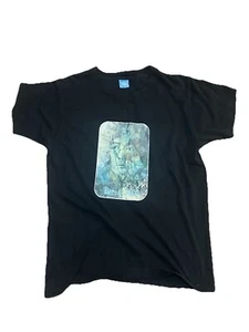 VTG 80s JOHN LENNON Memorial Tee Dec 8 1980 BEATLES T-Shirt L Screen Stars - Picture 1 of 4