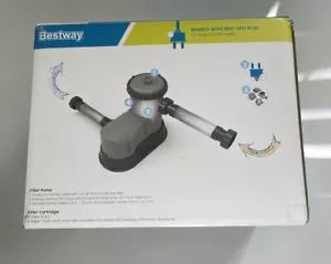 Pompa filtrazione piscina Bestway 58390E Flowclear 1500 galloni fuori terra - Foto 1 di 6