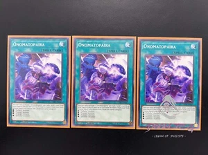 Yugioh Onomatopaira LED6-DE043 (C) 1. Auflage 3x - Bild 1 von 1