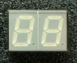 D327PAK 13mm Sieben Segment Anzeige Grün 2 Digit # 1-Stück # von TFK - Bild 1 von 7