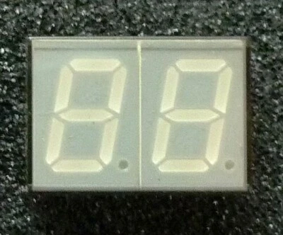 D327PAK 13mm Sieben Segment Anzeige Grün 2 Digit # 1-Stück # von TFK - Bild 1 von 4