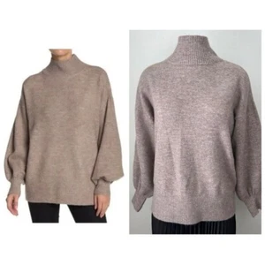 Vince Camuto Balloon Sleeve Cozy Sweater Size Small Oversized - Picture 1 of 9