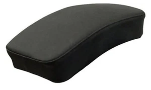 Black Leather Passenger Pillon Pad For Harley Dyna Softail Sportster FXD 27397 - Foto 1 di 1