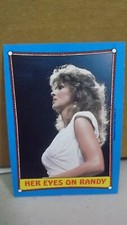 1987 Topps WWF Wrestling Card Her Eyes On Randy Elizabeth Ringside Action