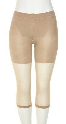 Spanx Nude Footless Power Capri Pantyhose Shaper Women's Size C L31822 - Image 1 of 2