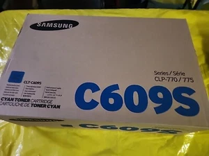 Original Samsung CLT-C609S CLTC609S Tonerkartusche Cyan CLP-770/CLP-775  - Bild 1 von 5
