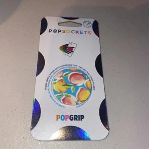 PopSockets PopGrip Cell Phone Grip & Stand - Just Peachy (Gloss) NEW - Picture 1 of 2