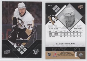 2008-09 Upper Deck Black Diamond Quadruple Diamonds Evgeni Malkin #183