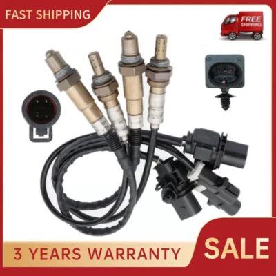 4PCS Oxygen Sensors For Lincoln 2009 2010 MKS 3.7L 2010 MKT 3.7L 2010 MKX 3.5L - Imagem 1 de 4