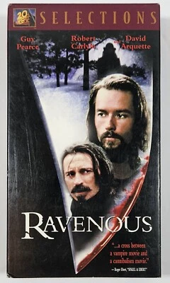 Ravenous VHS - Guy Pearce , Robert Carlyle , David Arquette - Rare OOP - Image 1 of 4