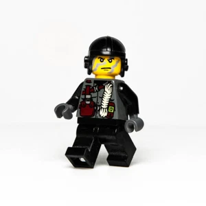 LEGO Dino Attack Minifigur Shadow, Rope Torso (DIN010 7295 7474 Face Paint Camo - Bild 1 von 5