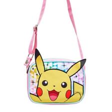 Nintendo Pokémon Cruzado Bolsa Pikachu Rosa Infantil Ajustable Hombro Tira 16cm