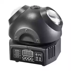 Mini Laser Kaleidoscope Moving Head Light LED Pattern Shaking Head Stage Lights - Picture 1 of 7