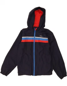 LONDON FOG Boys Windbreaker Jacket 10-11 Years Medium Navy Blue AD01 - Picture 1 of 3