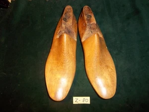 Pair Wood Size 9-1/2 3 #630 Arnold, Weymouth,Mass. Shoe Factory Lasts ~#Z-80 - Picture 1 of 7