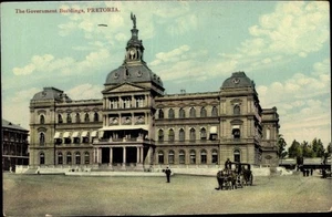 Ak Pretoria Südafrika, Regierungsgebäude, Kutsche - 4934436 - Bild 1 von 2