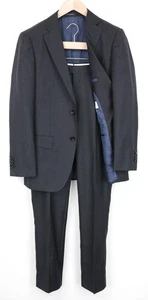 Suitsupply Napoli Suit UK36R Men's Grey 2Pc Padded Notch Reverse Pure Wool - Picture 1 of 14