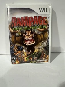 Rampage Total Destruction Nintendo Wii 2006 Complete with Manual - Picture 1 of 3