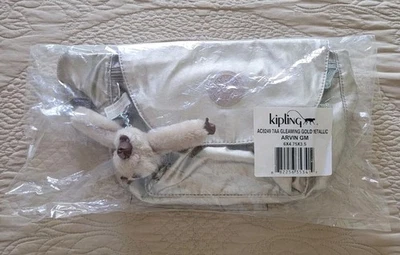 Kipling AC8249 7AA ~ ARVIN GM ~ GOLD METALLIC ~ NWOT - Image 1 of 4