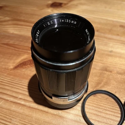 Vintage 135mm f3.5 Telephoto Lens - Soligor - M42 screw mount  - Image 1 of 4
