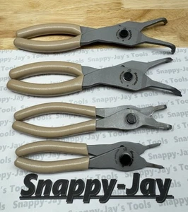 Juego de alicates de anillo a presión convertibles de 4 piezas Snap On Tools EE. UU. NUEVO COMBATE BRONCEADO *RARO* - Imagen 1 de 8