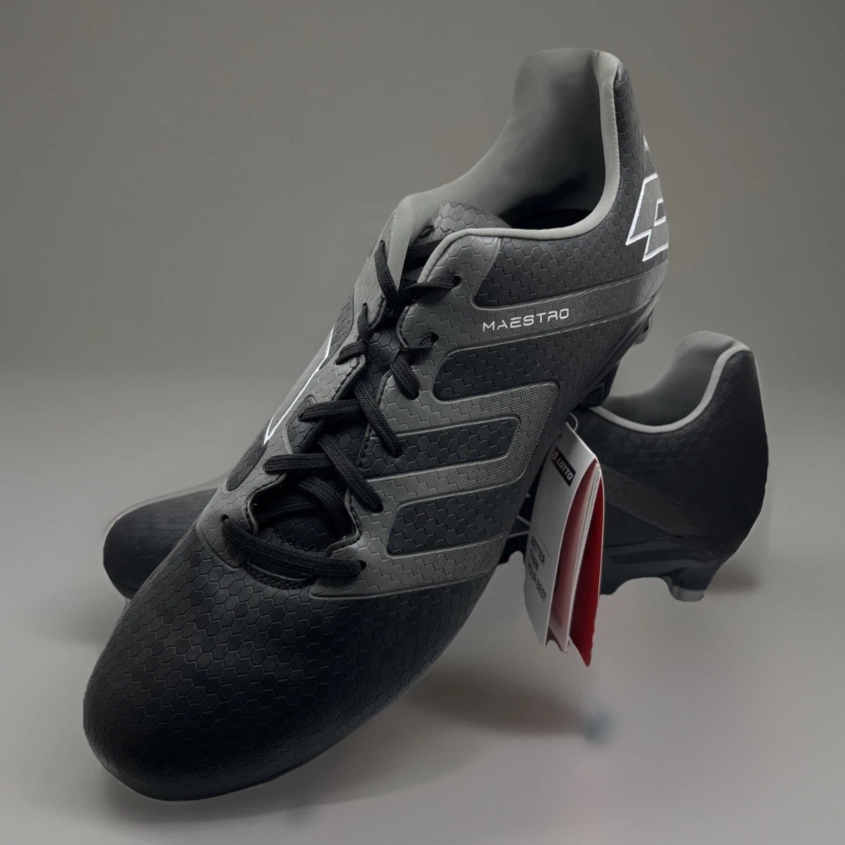 Lotto Maestro 700 IV FG Soccer Cleats Black Mens 12 Womens  display picture 1