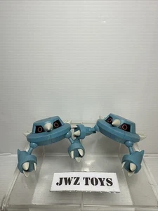 2x Pokémon Metang Action Figure Armi Moventi 2018 4" Nintendo Pokemon - 584 - Foto 1 di 8