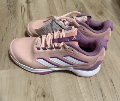 Tenis Adidas Avacourt 2 para mujer talla 7,5 rosa, blanco, púrpura Foto 1 de 4