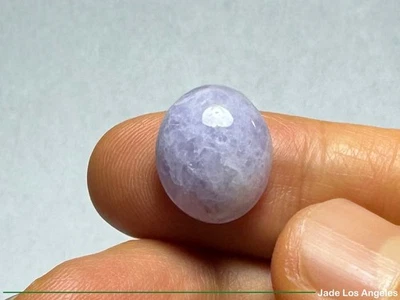 Cabujón Ovalado Rosa Rica Lavanda Jadeíta Suelto Jade para Anillo 玫瑰紫羅蘭蛋面 9.50ct L112 Foto 1 de 4