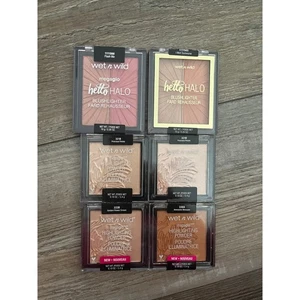 Wet n Wild MegaGlo Hello Halo Highlighting Powder Blushlighter - 4 items - Picture 1 of 2