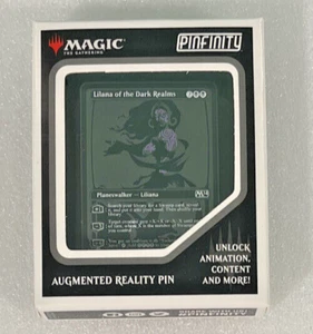 Magic the Gathering Augmented Reality Pin Liliana of the Dark Realms #005 NEW - Picture 1 of 3