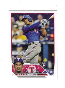 2023 Topps Update Series Elier Hernandez Rookie Card #US304