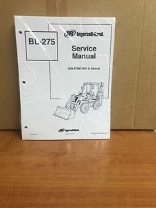 Bobcat BL275 Loader Backhoe Service Manual Shop Repair Book Part # 6901968 - Picture 1 of 1