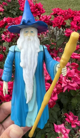 Vintage LORD OF THE RINGS Knickerbocker 1979 Gandalf Action Figure LOTR Gandalf Cover