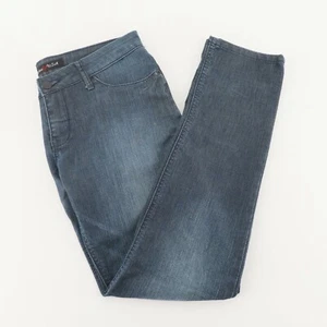 Dickies Denim Jeans Womens Adult Size 14 80cm Blue Zip Fly Straight Casual - Picture 1 of 12