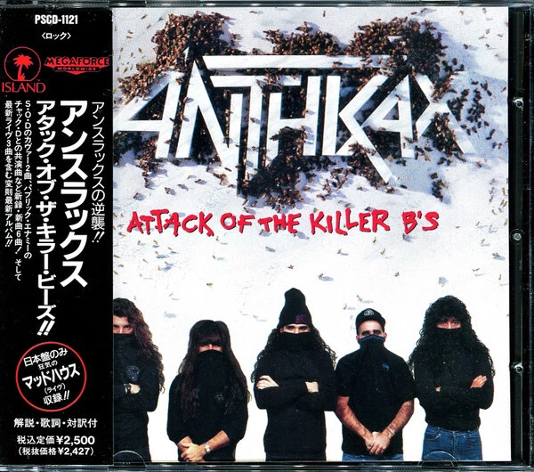 ANTHRAX Attack Of The Killer B's JAPAN CD PSCD-1121 PROMO OBI s11935 Foto 1 de 1