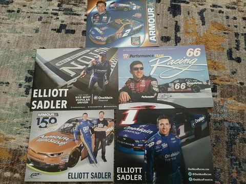 Nascar Elliott Sadler Lot of 5 Post/Hero Cards Cover