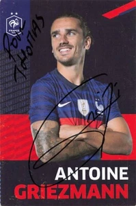 Antoine Griezmann UH Selección Francesa Original Firmado 1295 H - Imagen 1 de 2