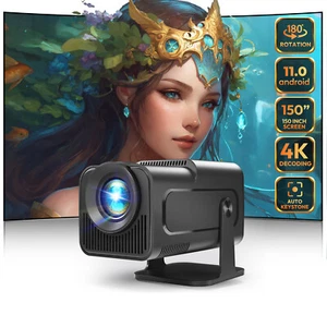 XGODY Mini Beamer 4K UHD Heimkino Projektor WiFi Bluetooth Android TV 12000Lumen - Bild 1 von 21