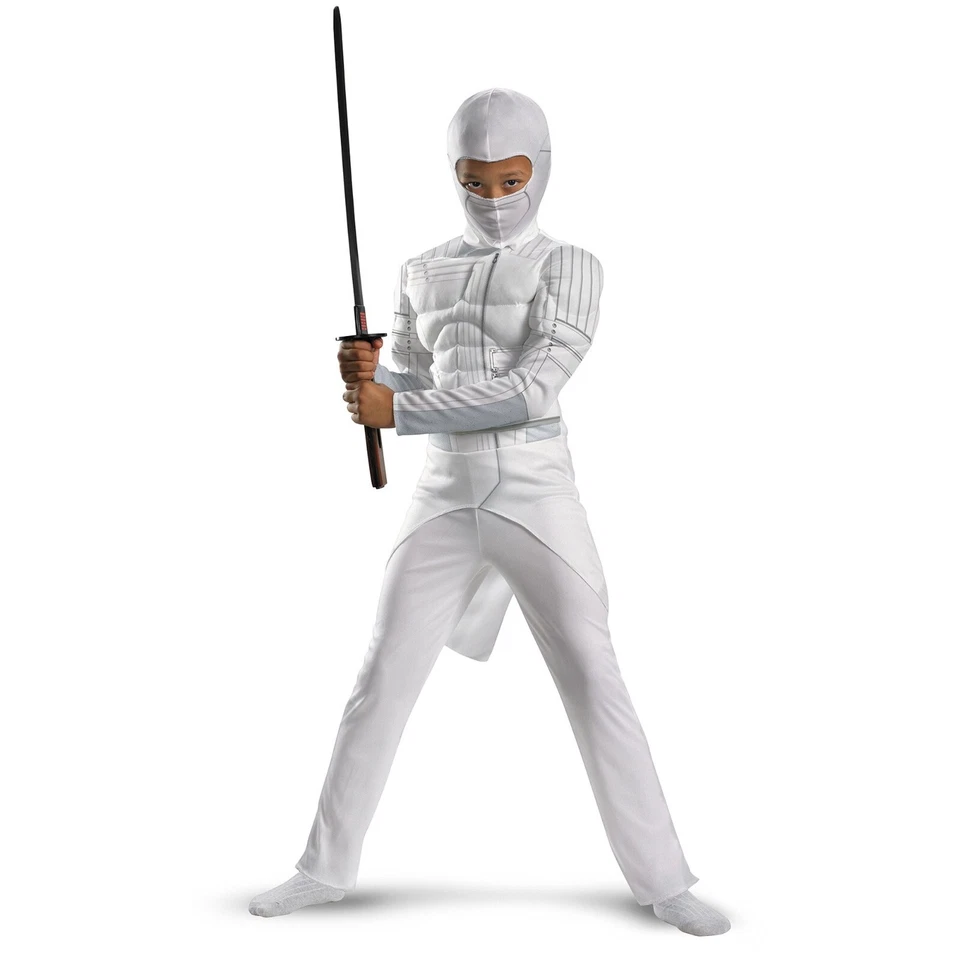 NEW! GI Joe STORM SHADOW Muscle Boys Costume Size S 4-6 - Image 1 of 1