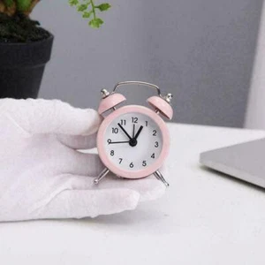Alarm Clock Lilone Twin Bell Loud For Heavy Sleepers UK Yellow Light I6S9 - Picture 1 of 16