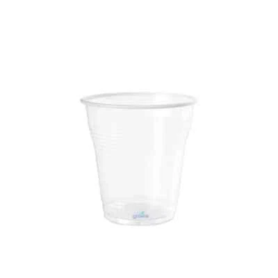 bicchieri di plastica monouso trasparenti per bar e pub 166cc 30cf da 100 pezzi - Immagine 1 di 2