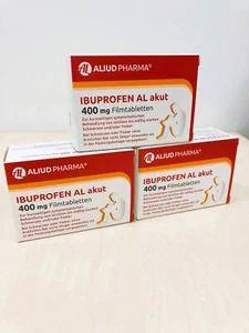 3x IBUPROFEN AL akut 400mg Schmerzen Fieber 50 Filmtabletten SPAR-SET 16894666 - Bild 1 von 1