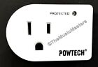 Single Outlet AC Wall Plug Surge Protector Power Suppressor 245 Joules 1875W 15A