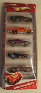 Hot Wheels 5 Pack Valentine Rides 2012 Target Exclusive Die Cast New Old Stock - Bild 1 von 13