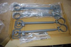 LOT 20 SHORT Support Arms Monopoles braces DIRECTV KA/KU slimline DISH antenna  - Picture 1 of 1