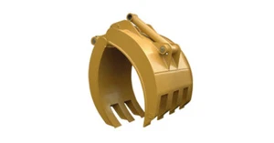 New 54" Heavy Duty Excavator Grapple for CAT 329E w/CB Linkage - Picture 1 of 2