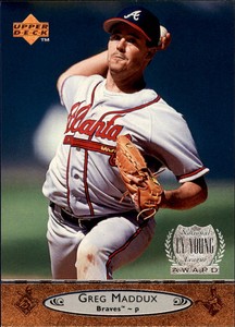 1996 Upper Deck Baltimore Orioles Baseball Card #10 Greg Maddux